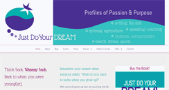 Desktop Screenshot of justdoyourdream.com